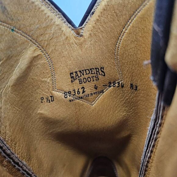 Panhandle Slim Men's Western Work Sole Boots Brown 8.5 New - Picture 8 of 10